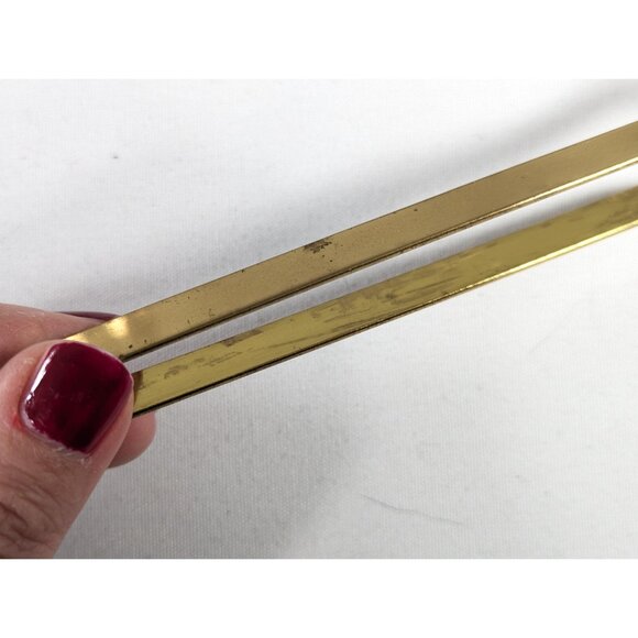 Small MCM ice bucket, Scandi style brass copper smoky glass with original brass - Picture 7 of 8